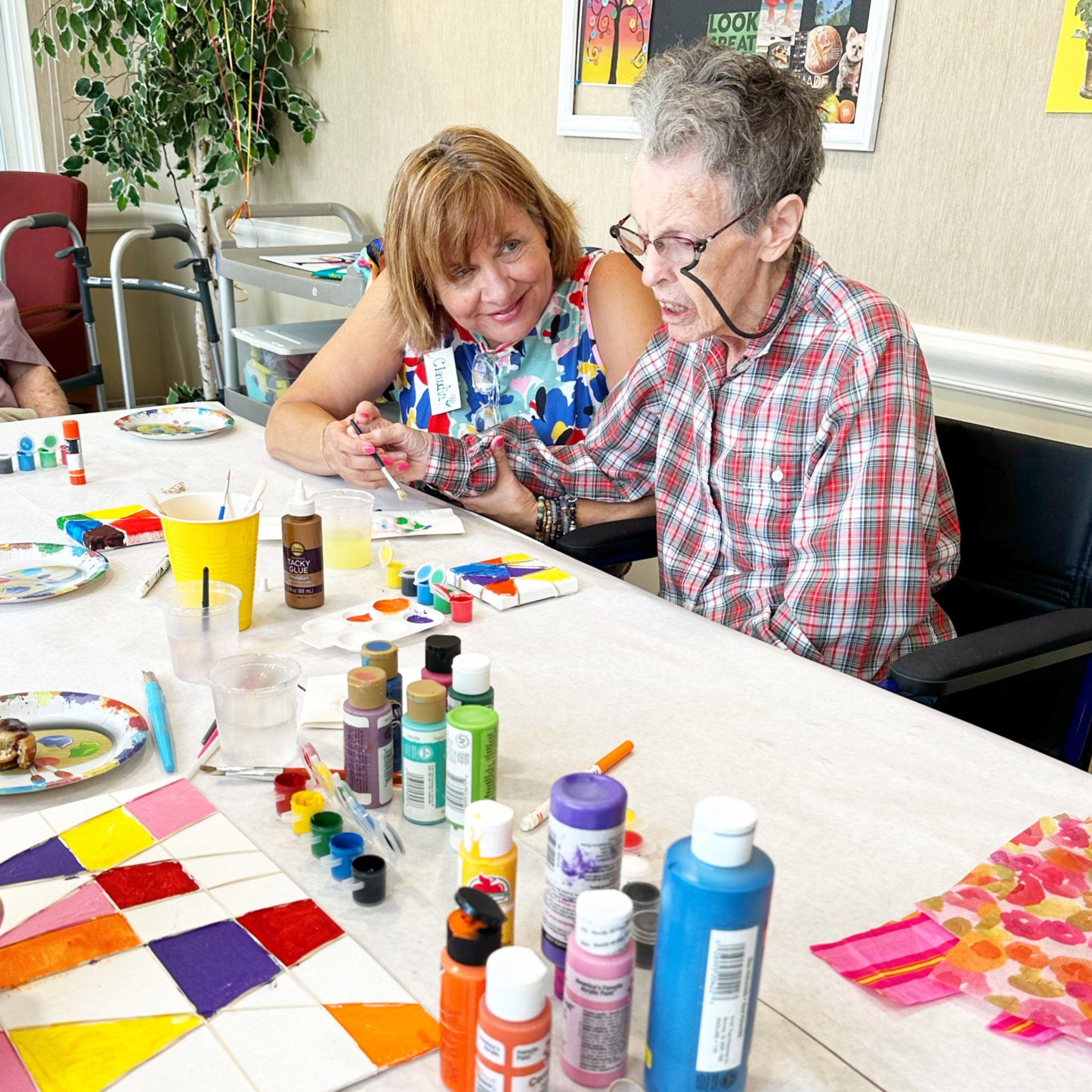 Memory Care Art Center Opens at Meramec Bluffs | Lutheran Senior Services